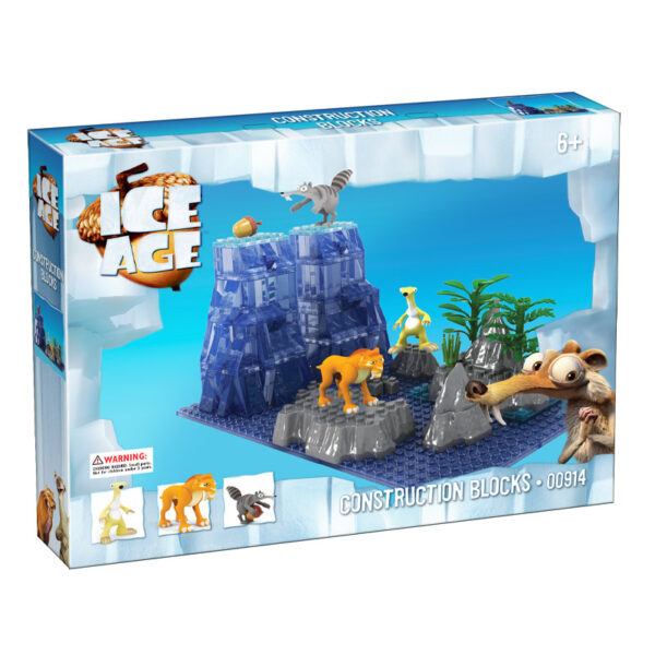 Bouwsteentjes Brictek Ice Age Sid, Diego & Scrat box