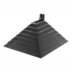 Bouwsteentjes Brictek dakpannen zwart - Roof Tiles - GiftDigger