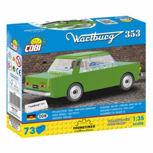 Bouwsteentjes 24542 wartburg 353 cobi box back