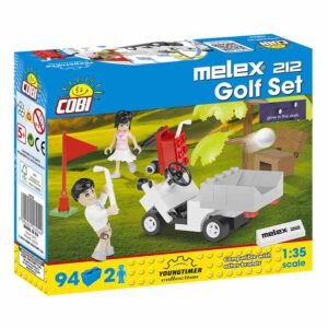 Bouwsteentjes 24554 melex 212 golf box back Cobi