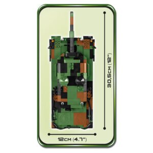 Bouwsteentjes 2618 leopard 2 a4 cobi size2