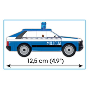 Bouwsteentjes 24533 polonez 1500 radiowoz police size side