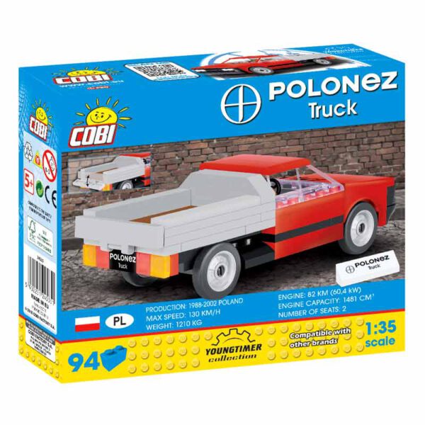 Bouwsteentjes 24535 fso polonez truck cobi box back