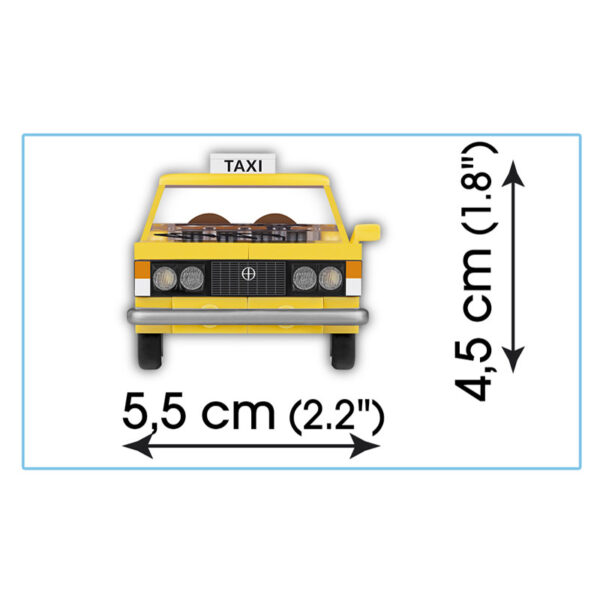 Bouwsteentjes 24547 fso 125p taxi cobi size front