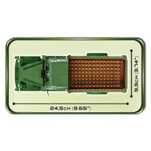 Bouwsteentjes 2455A mercedes benz l3000s cobi size above