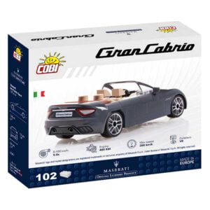 Bouwsteentjes 24562 maserati grancabrio box back