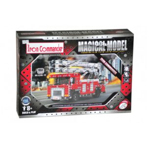 Constructiespeelgoed iron commander brandweerwagen box