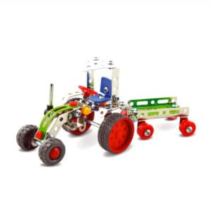 Constructiespeelgoed iron commander tractor met aanhanger model