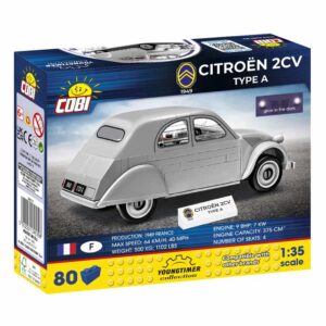 Citroën 2CV Type A - Verpakking achterkant - Cobi Youngtimer Collection - GiftDigger