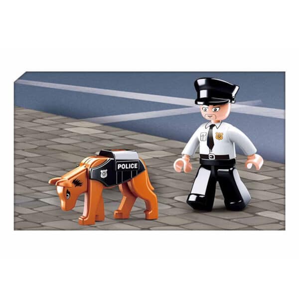Hondenbrigade - minifiguren - Sluban Police - GiftDigger