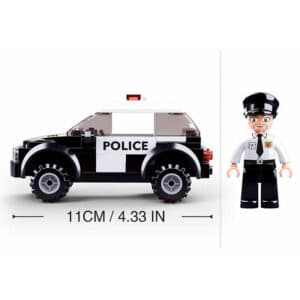 Hondenbrigade - Afmeting model - Sluban Police - GiftDigger