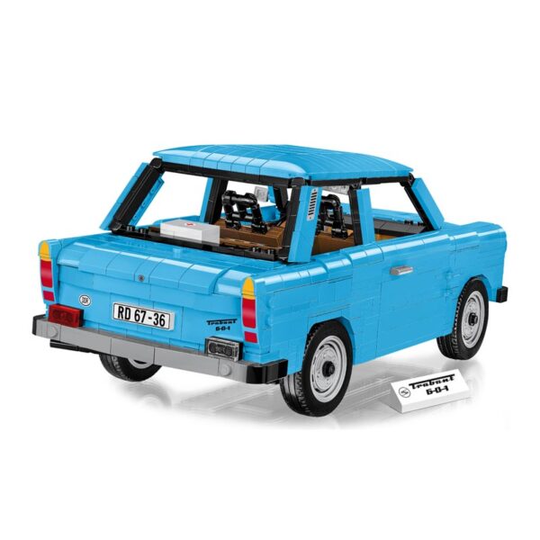 Trabant 601 - Model achterkant - Cobi Cars scale 1:12