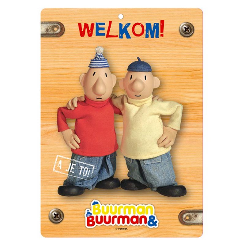 Bordje - welkom - Buurman & Buurman