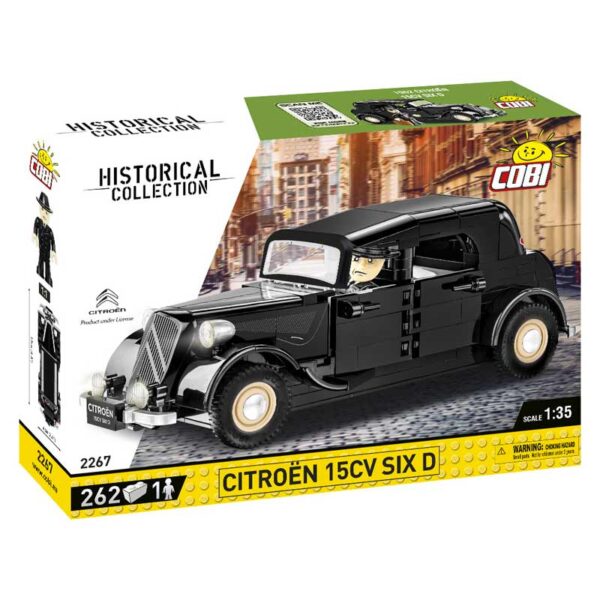 Citroën Traction 15CV SIX D - Verpakking - voorkant - Cobi Historical Collection