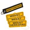 WERKTVERKEERD sleutelhanger en geurhangers