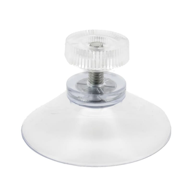 Zuignap met schroefdraad en moertje - 37,5 mm - Afbeelding 2