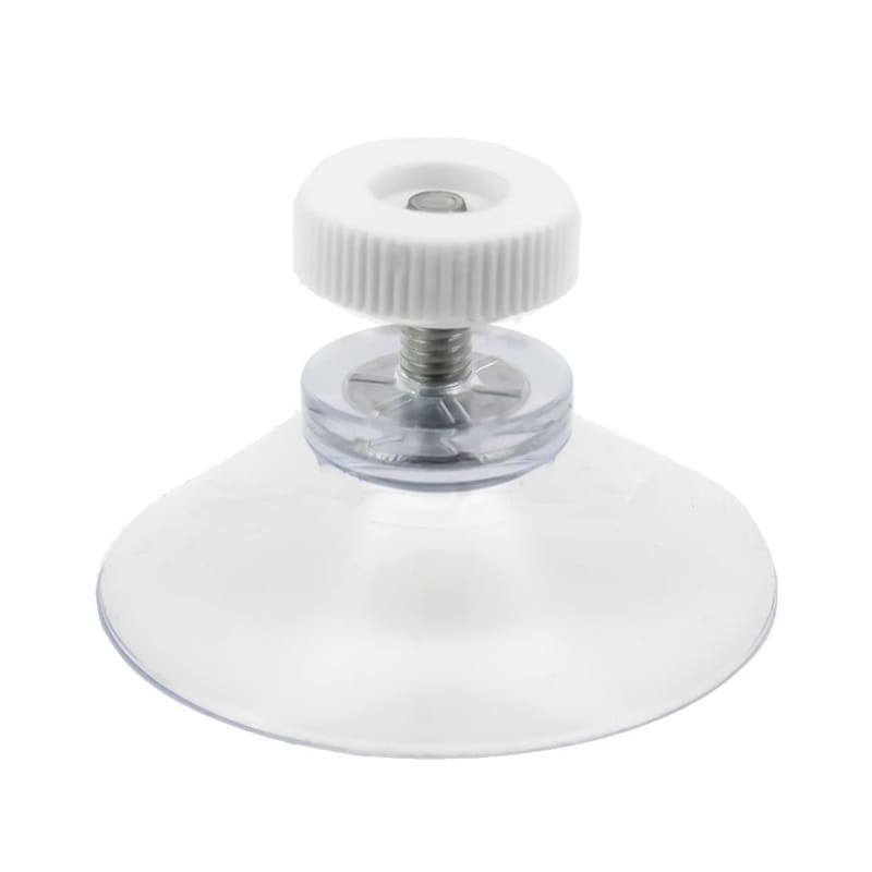 Zuignap met schroefdraad en moertje - 37,5 mm