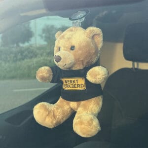 Alternative view of WERKTVERKEERD beertje met t-shirt | knuffel 18 cm